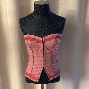 TRIPP vintage pink corset small